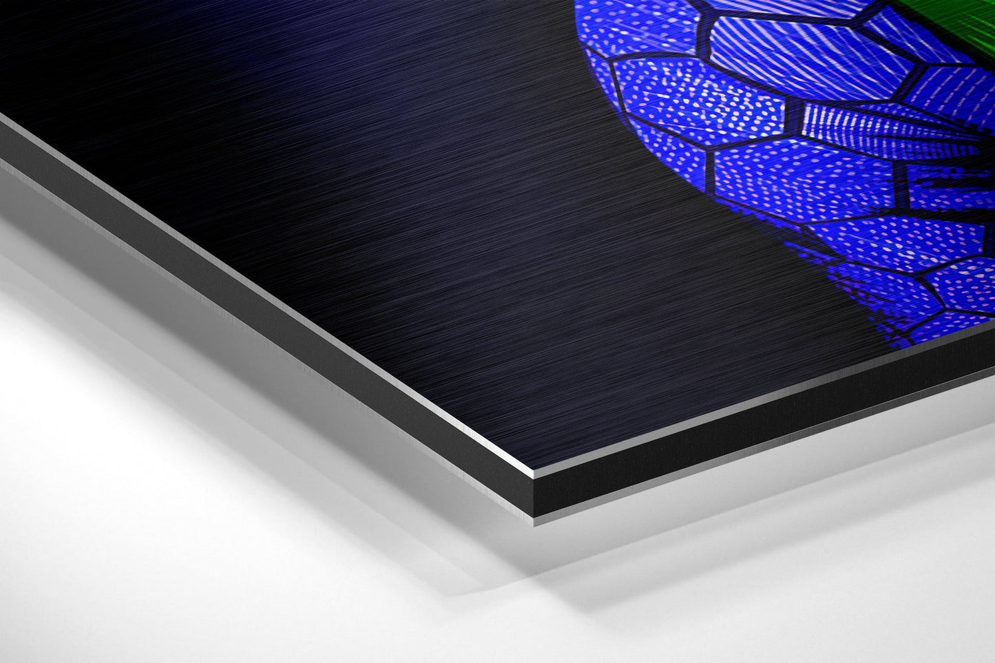 Joker Brushed Aluminium Dibond Wall Art