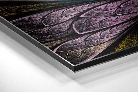 Flower Brushed Aluminium Dibond Wall Art