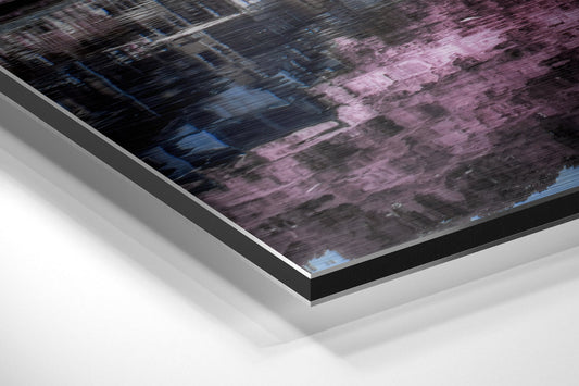 Lake View Brushed Aluminium Dibond Wall Art