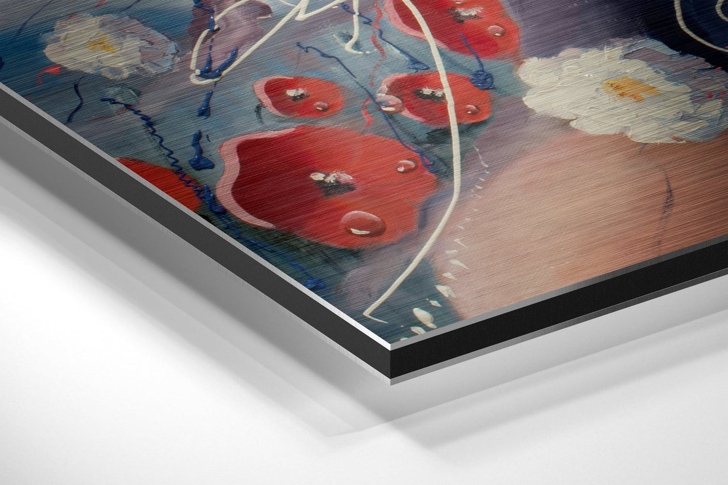 Beauty Brushed Aluminium Dibond Wall Art