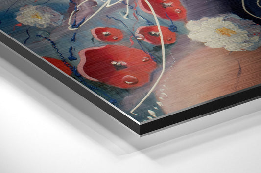 Beauty Brushed Aluminium Dibond Wall Art
