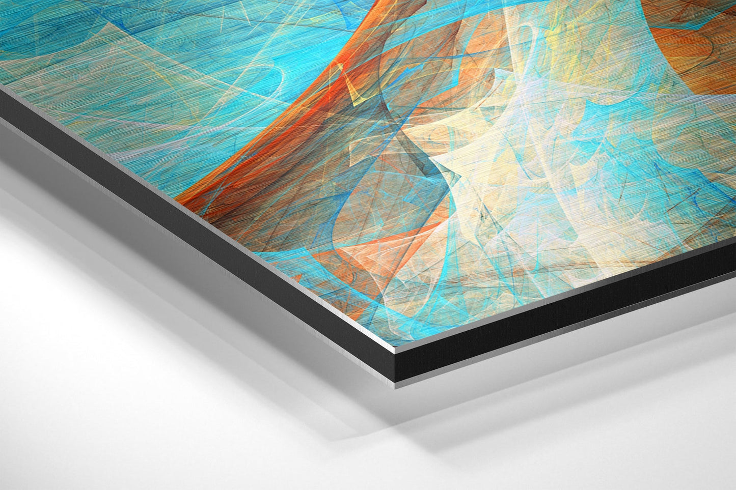 Marbleous Brushed Aluminium Dibond Wall Art