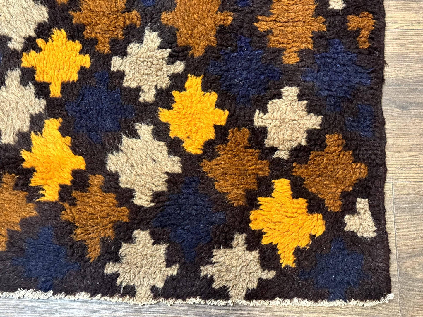 Balouch Rug 3x4, Afghan Rug, Tribal Rug, Multicolor