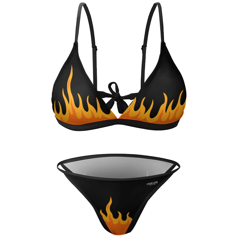 Hell Raiser 2-Piece Bikini Set | Black
