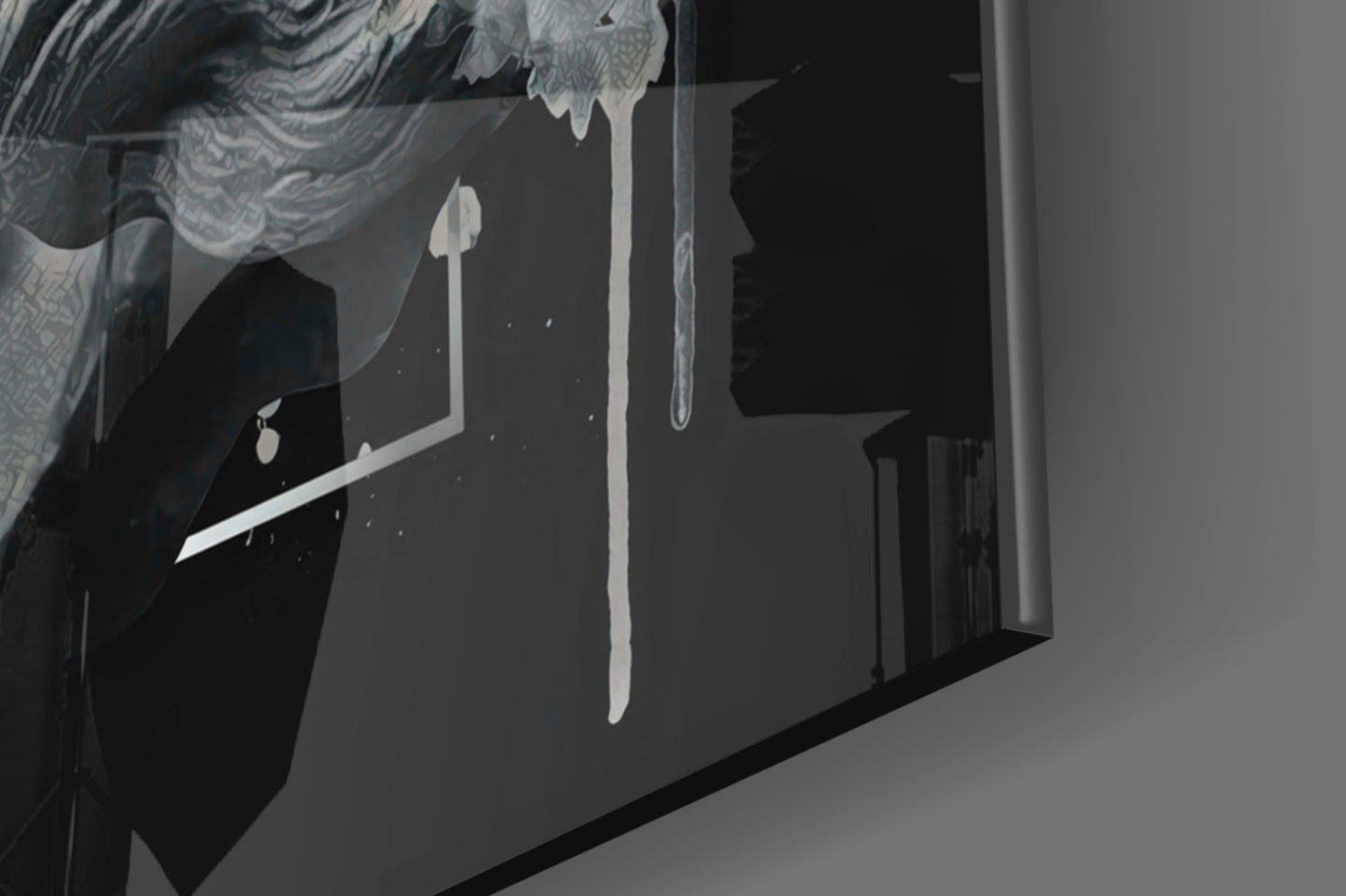 Poseidon Glass Wall Art