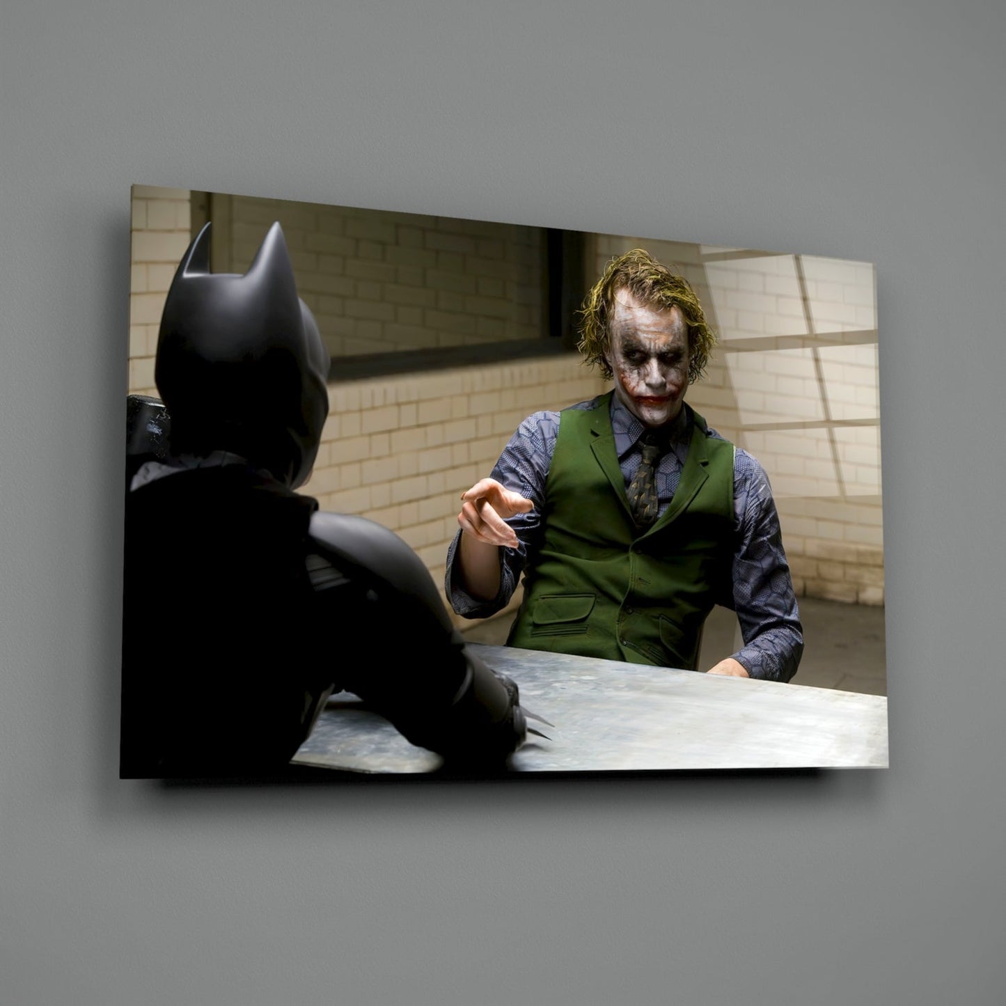 Interrogation Glass Wal Art