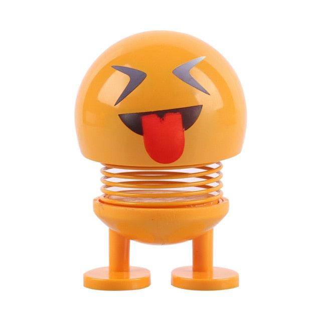Car Ornaments Bobblehead Nod Dolls Cute Cartoon Funny Wobble Head Robot Lovely Car Dashboard Decoration Auto Facial Expression Shaking Head Toys Car Ornaments Bobblehead Nod Dolls Cute Cartoon Funny Wobble Head Robot Lovely Car Dashboard Decor
