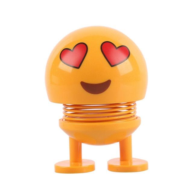 Car Ornaments Bobblehead Nod Dolls Cute Cartoon Funny Wobble Head Robot Lovely Car Dashboard Decoration Auto Facial Expression Shaking Head Toys Car Ornaments Bobblehead Nod Dolls Cute Cartoon Funny Wobble Head Robot Lovely Car Dashboard Decor