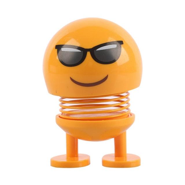 Car Ornaments Bobblehead Nod Dolls Cute Cartoon Funny Wobble Head Robot Lovely Car Dashboard Decoration Auto Facial Expression Shaking Head Toys Car Ornaments Bobblehead Nod Dolls Cute Cartoon Funny Wobble Head Robot Lovely Car Dashboard Decor