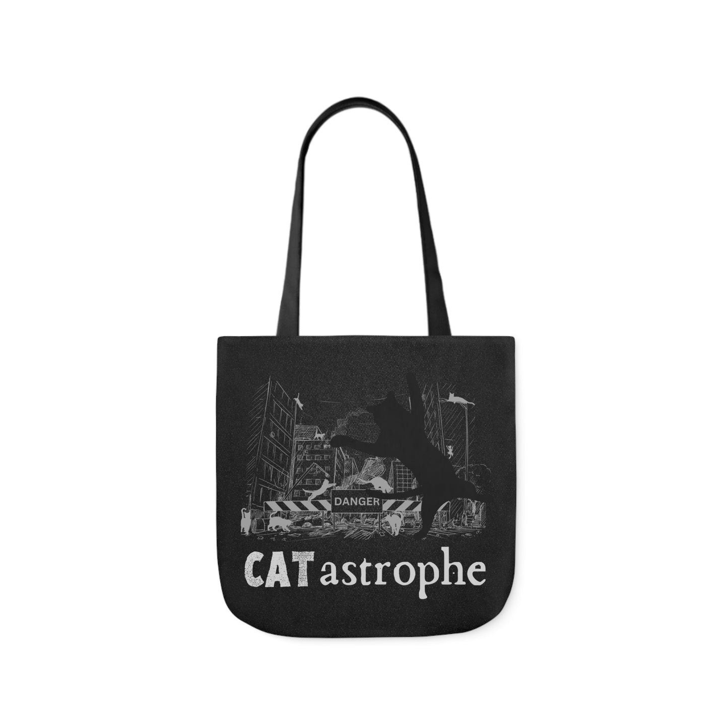 CAT-astrophe Canvas Tote Bag