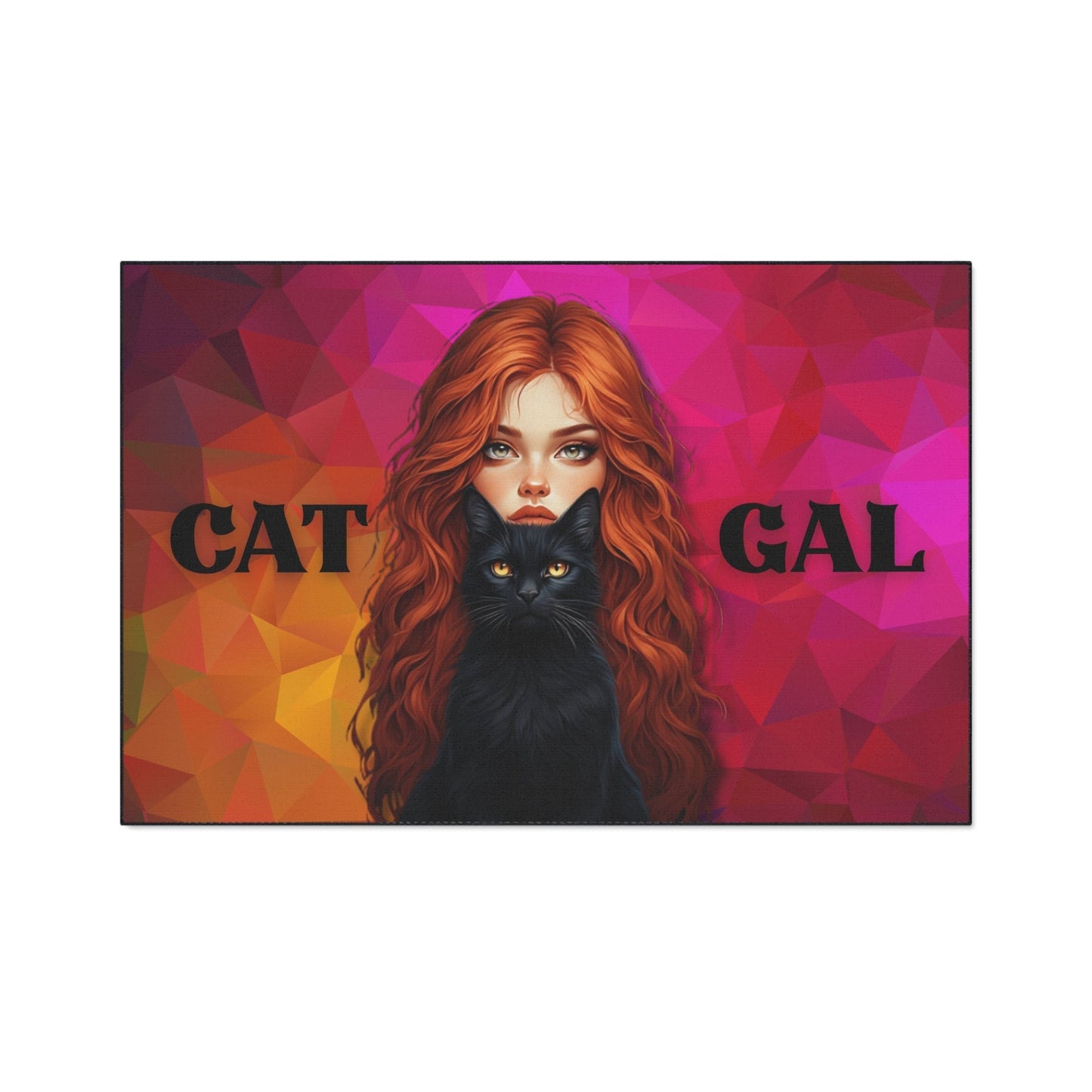 Cat Gal Heavy Duty Floor Mat for Cat Lovers – Durable and Stylish Solution