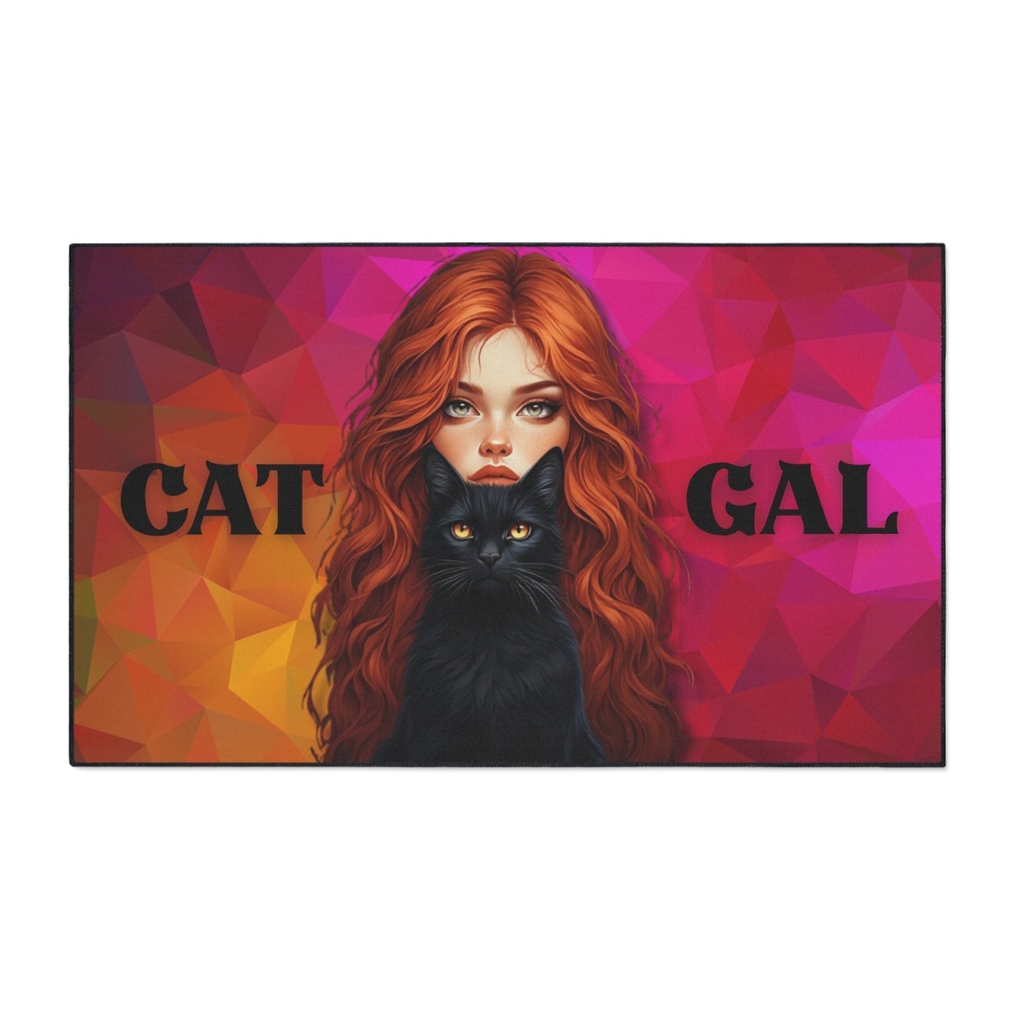Cat Gal Heavy Duty Floor Mat for Cat Lovers – Durable and Stylish Solution