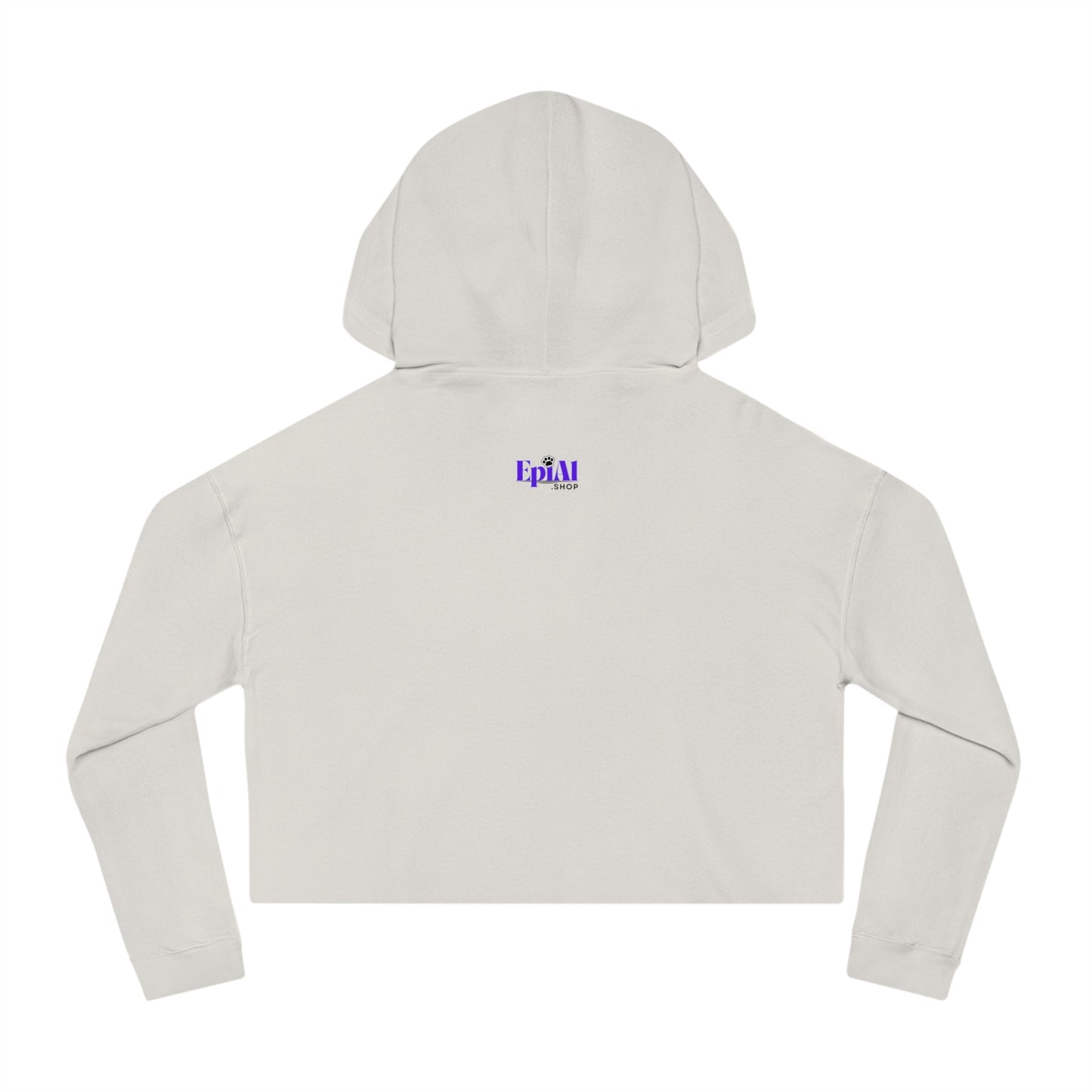 Cat Lady Cropped Hooded Sweatshirt