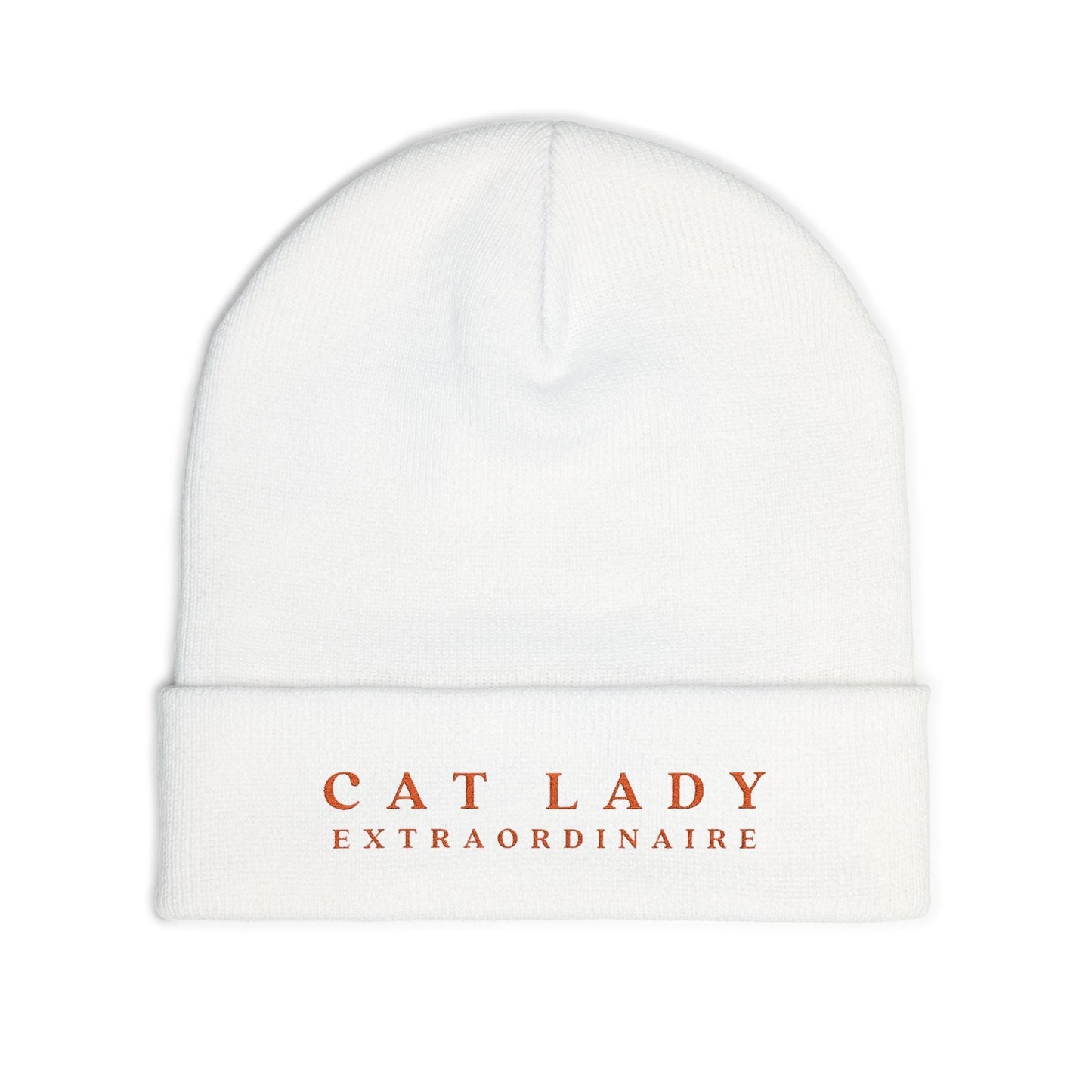 Cat Lady Extraordinaire Knit Beanie