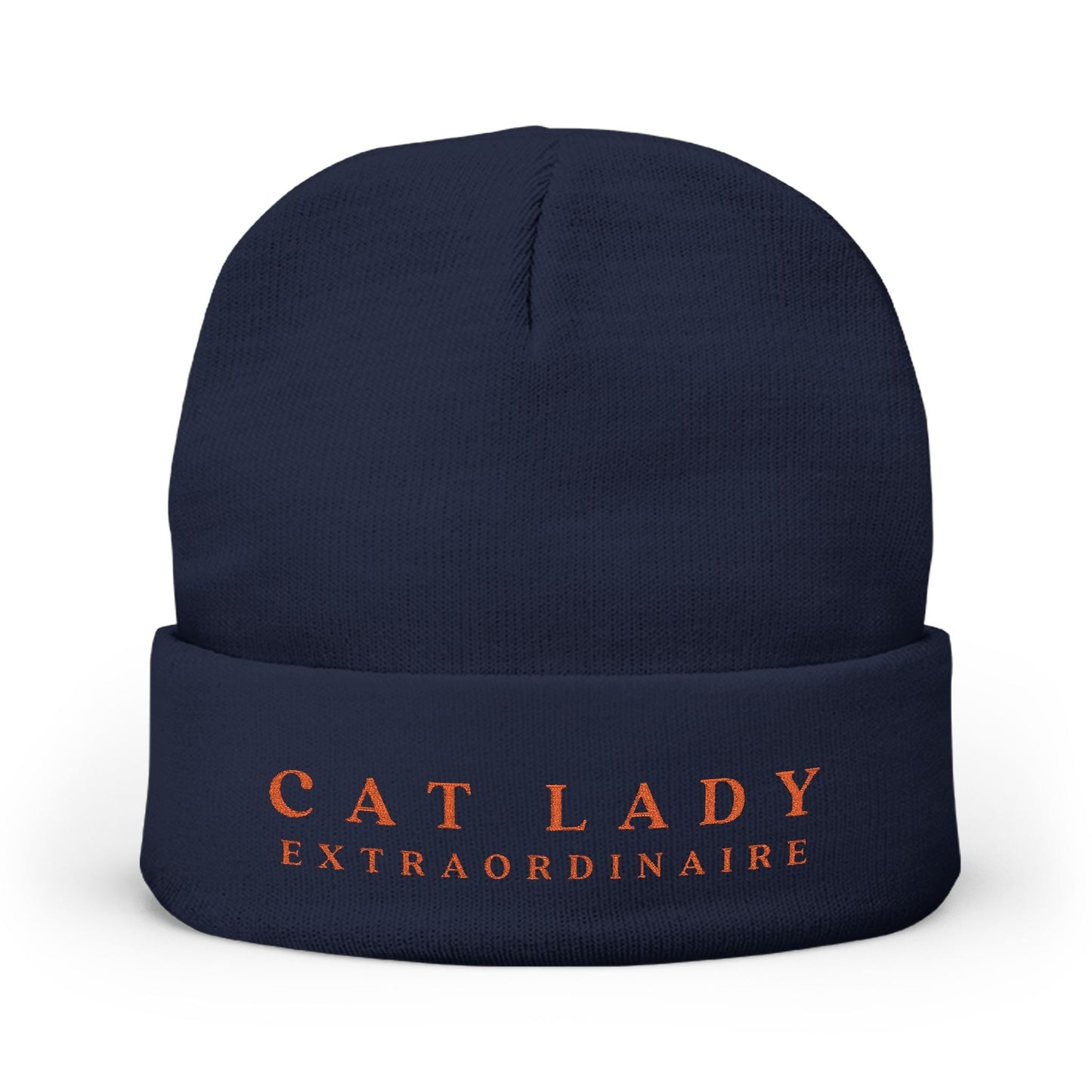 Cat Lady Extraordinaire Knit Beanie