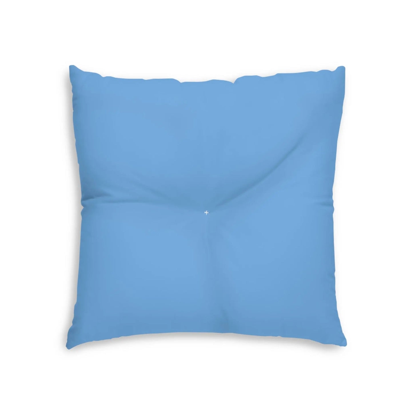 Cat Lady Seating Tufted Floor Pillow, Square