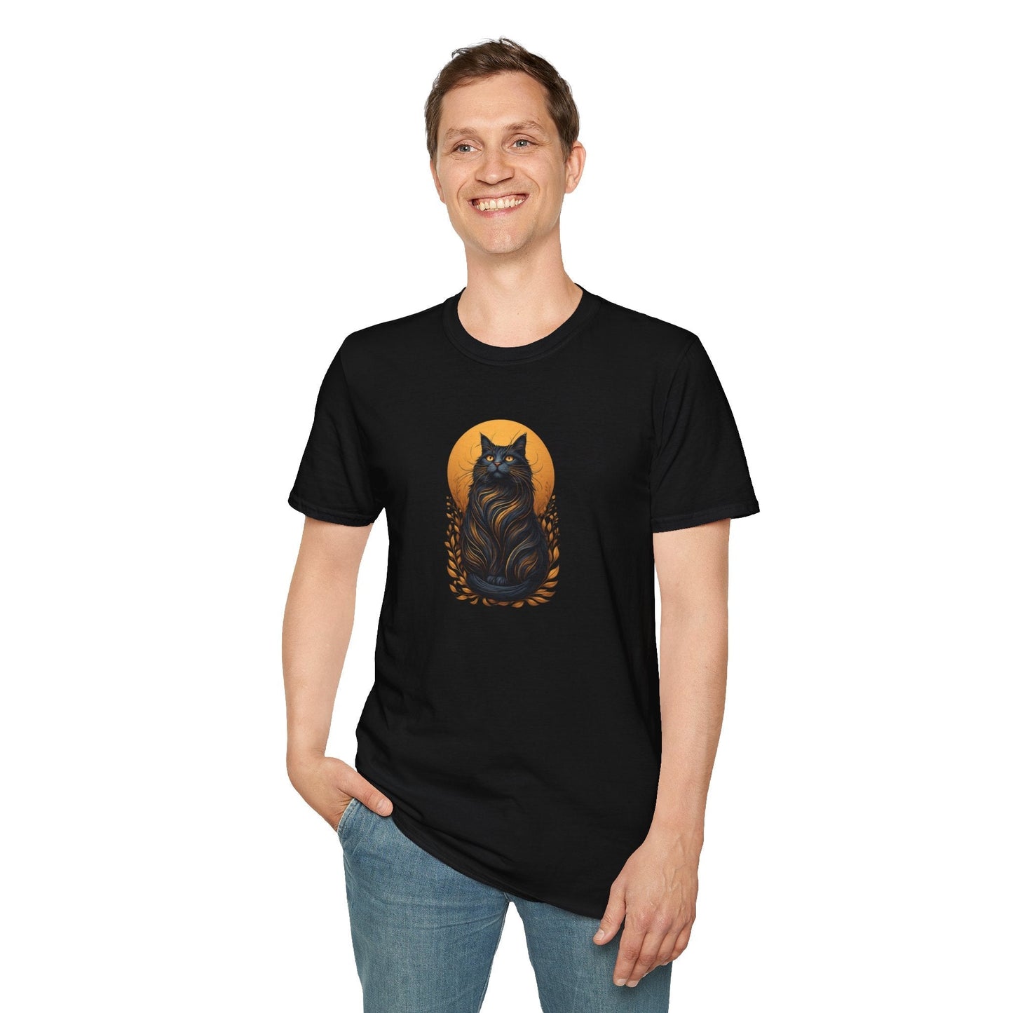 Cat Lover Softstyle Cotton T-Shirt – Unisex Comfort Tee
