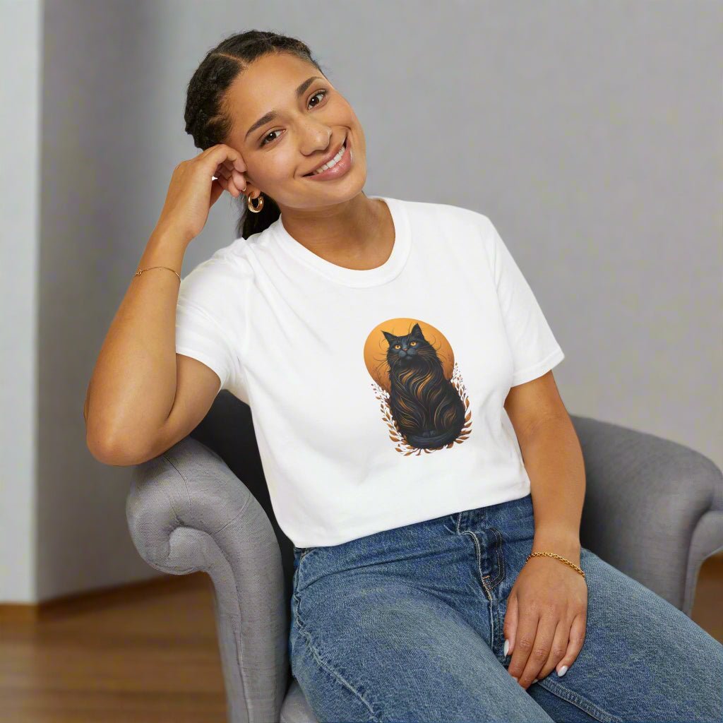 Cat Lover Softstyle Cotton T-Shirt – Unisex Comfort Tee
