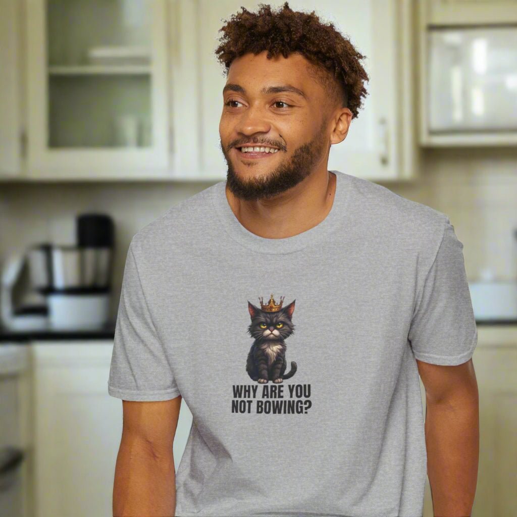 Cat Royalty Funny Unisex T-Shirt - Purrfect for Cat Lovers