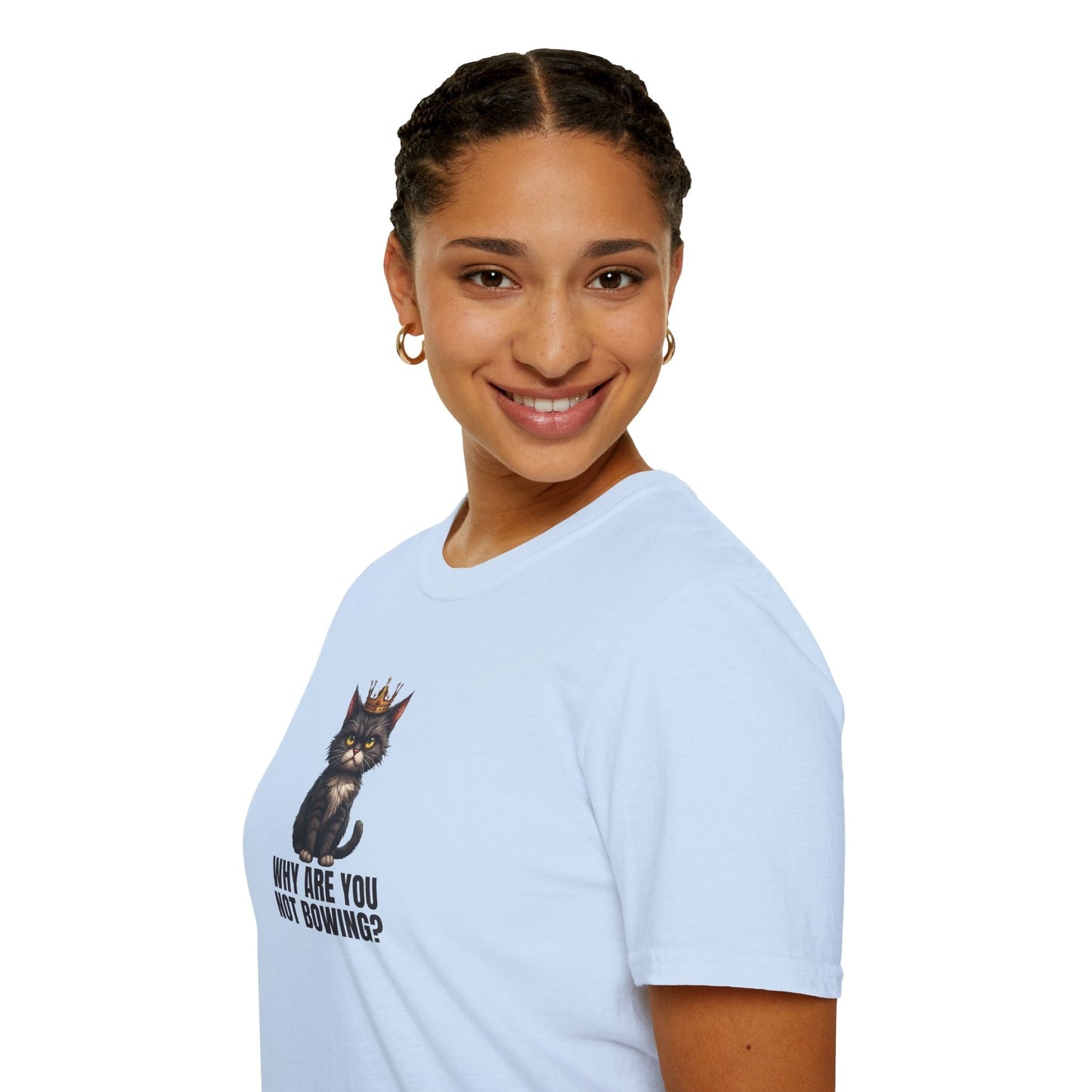 Cat Royalty Funny Unisex T-Shirt - Purrfect for Cat Lovers
