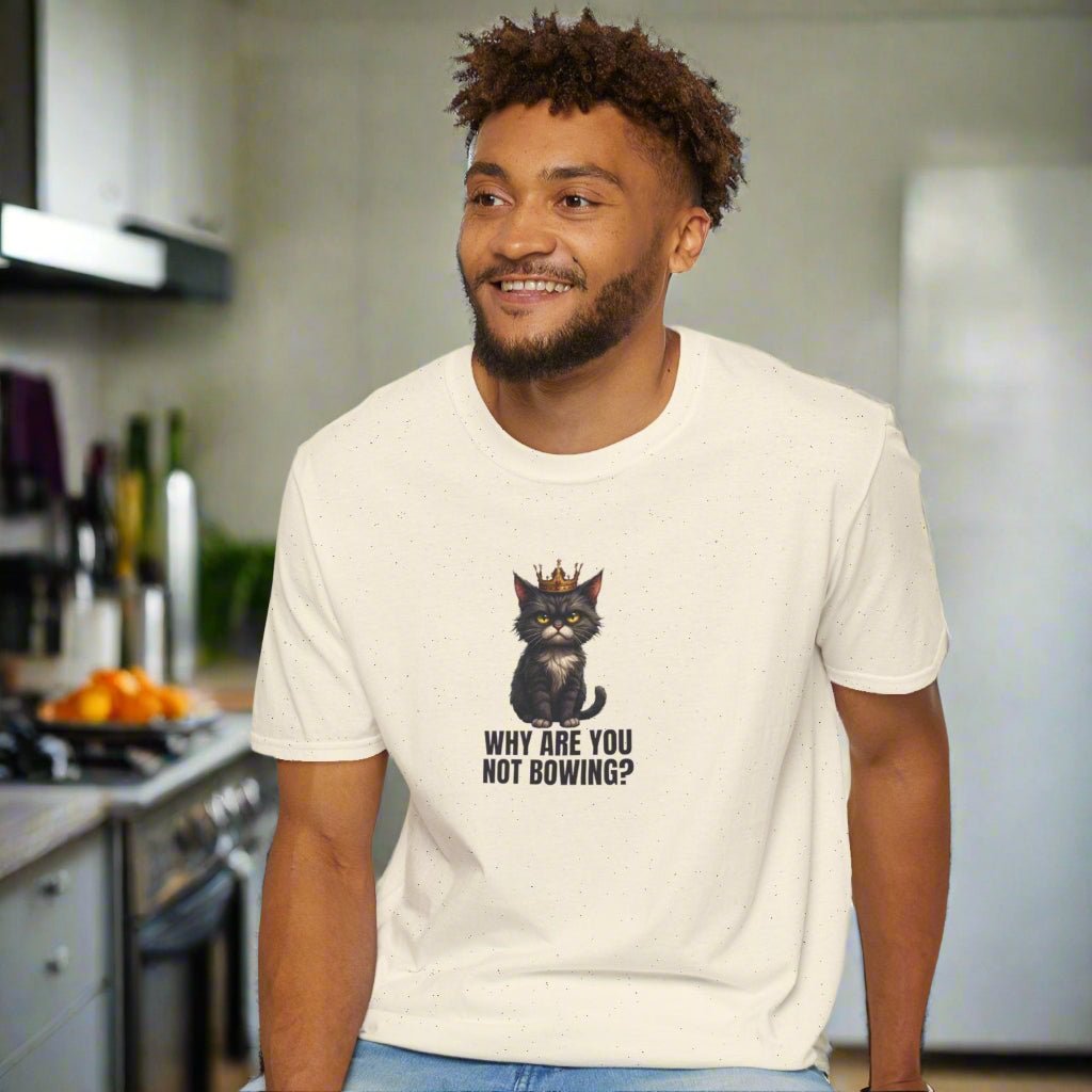 Cat Royalty Funny Unisex T-Shirt - Purrfect for Cat Lovers