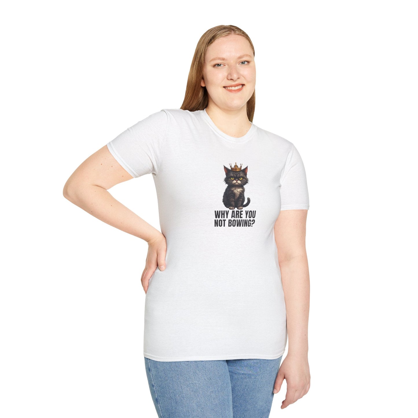 Cat Royalty Funny Unisex T-Shirt - Purrfect for Cat Lovers