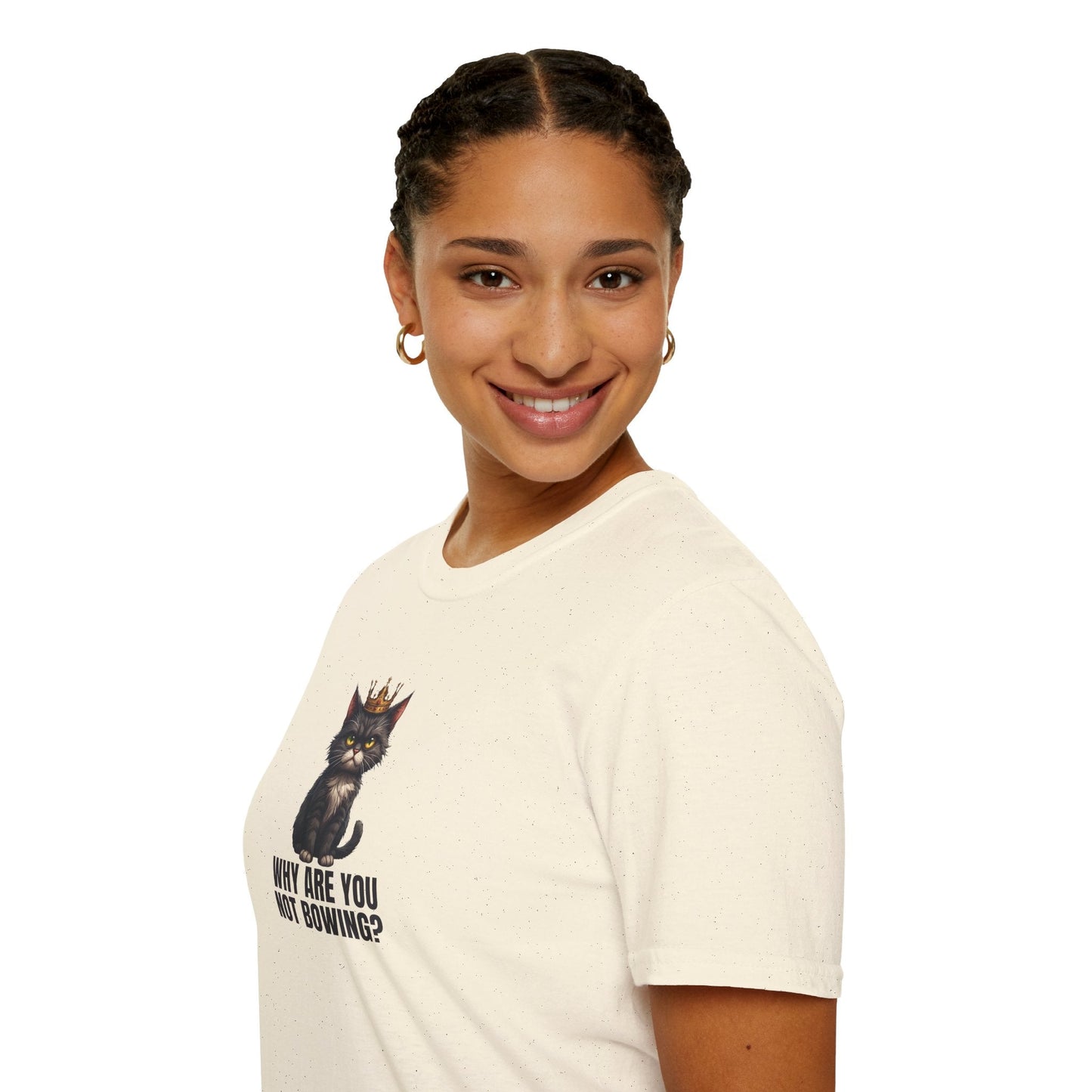 Cat Royalty Funny Unisex T-Shirt - Purrfect for Cat Lovers