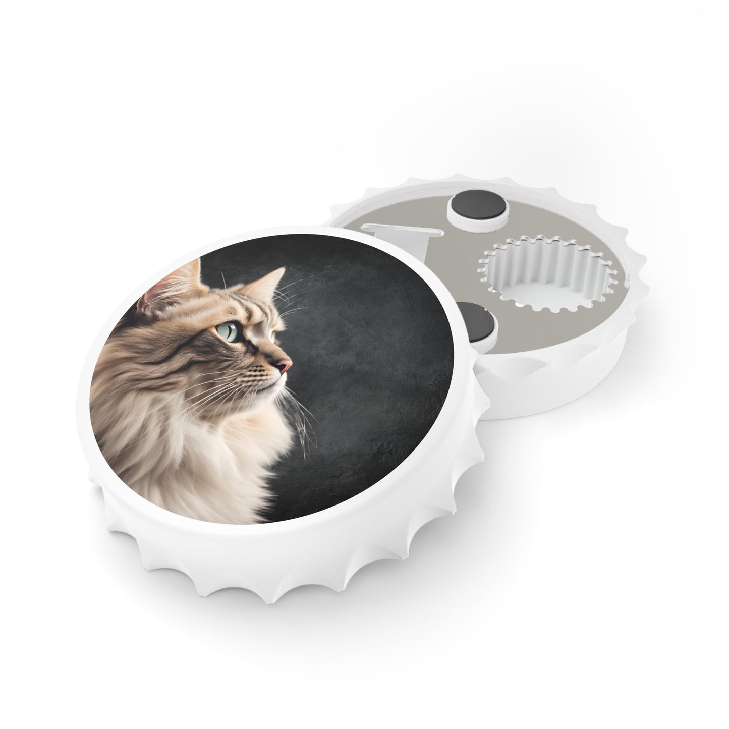 Cat-Themed Bottle Opener - Stylish Barware Gift for Pet Lovers