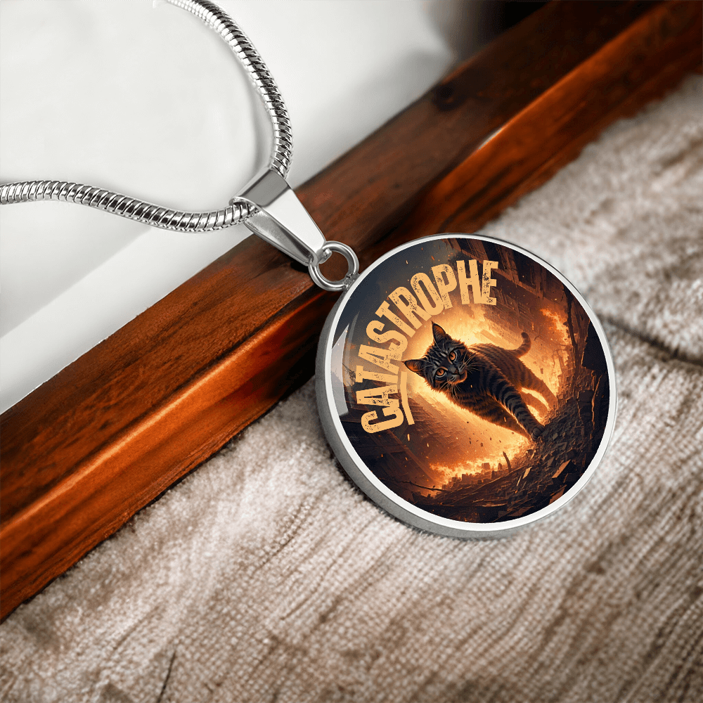 CATastrophe Small Pendant Necklace