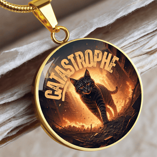 CATastrophe Small Pendant Necklace