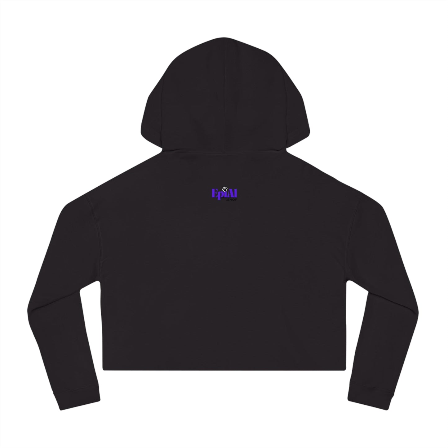 CATastrophe Women's Cropped Hooded Sweatshirt