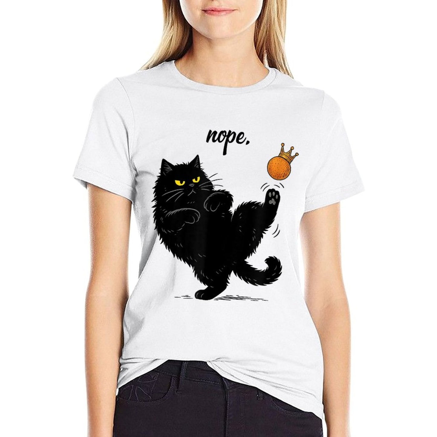 Nope No Kings In America We The People Political  Cotton T-Shirt