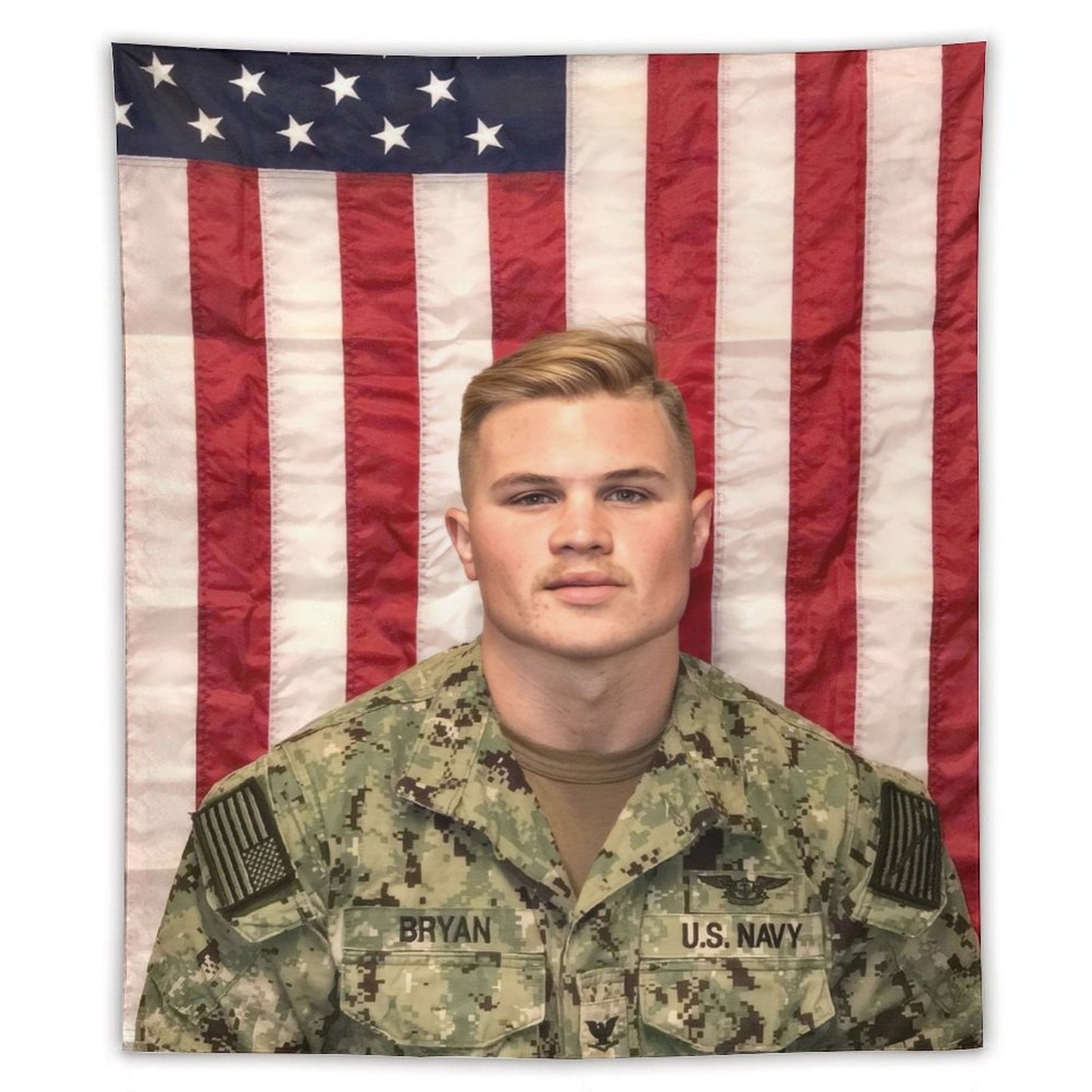 Zach Singer Bryan American Uniform Tapestry