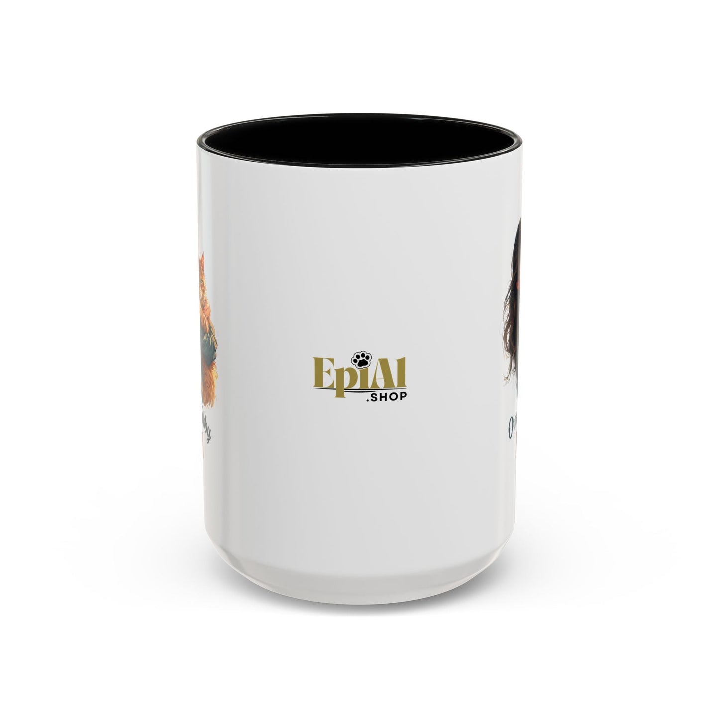 Charming Orange Tabby Mom Coffee Mug – Perfect Gift for Cat Lovers