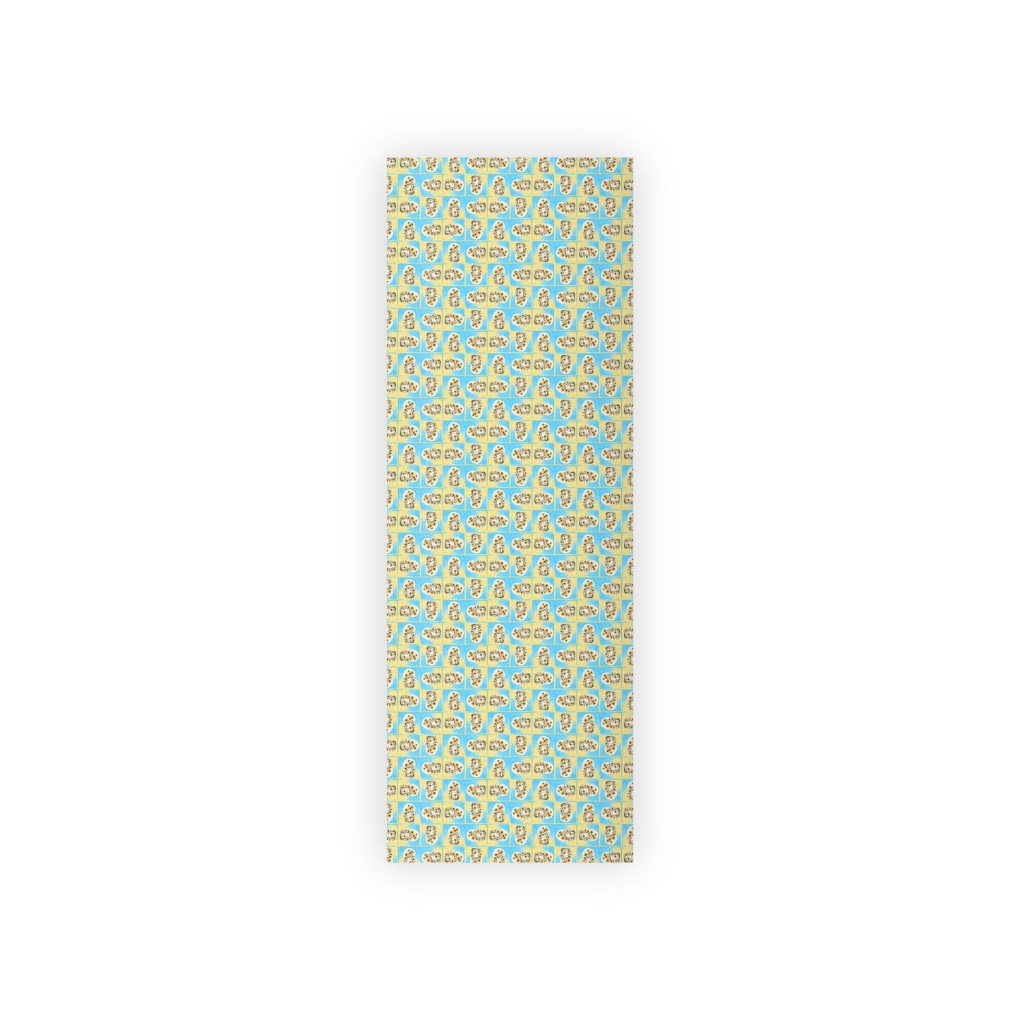 Cheerful Sunflower Kitty Gift Wrapping Paper Roll