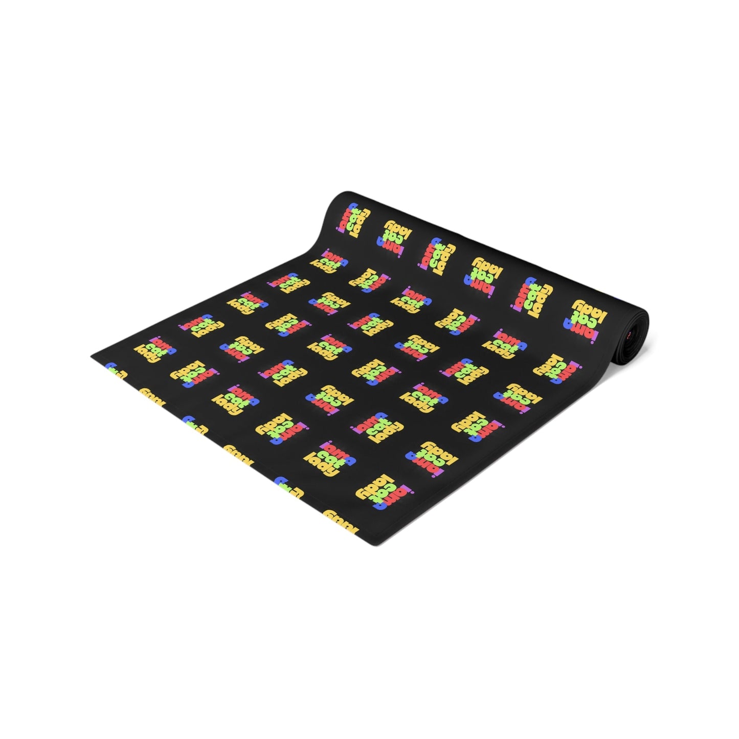 Chic Cat Lady Table Runner | Cute Cat Cotton Table Decor
