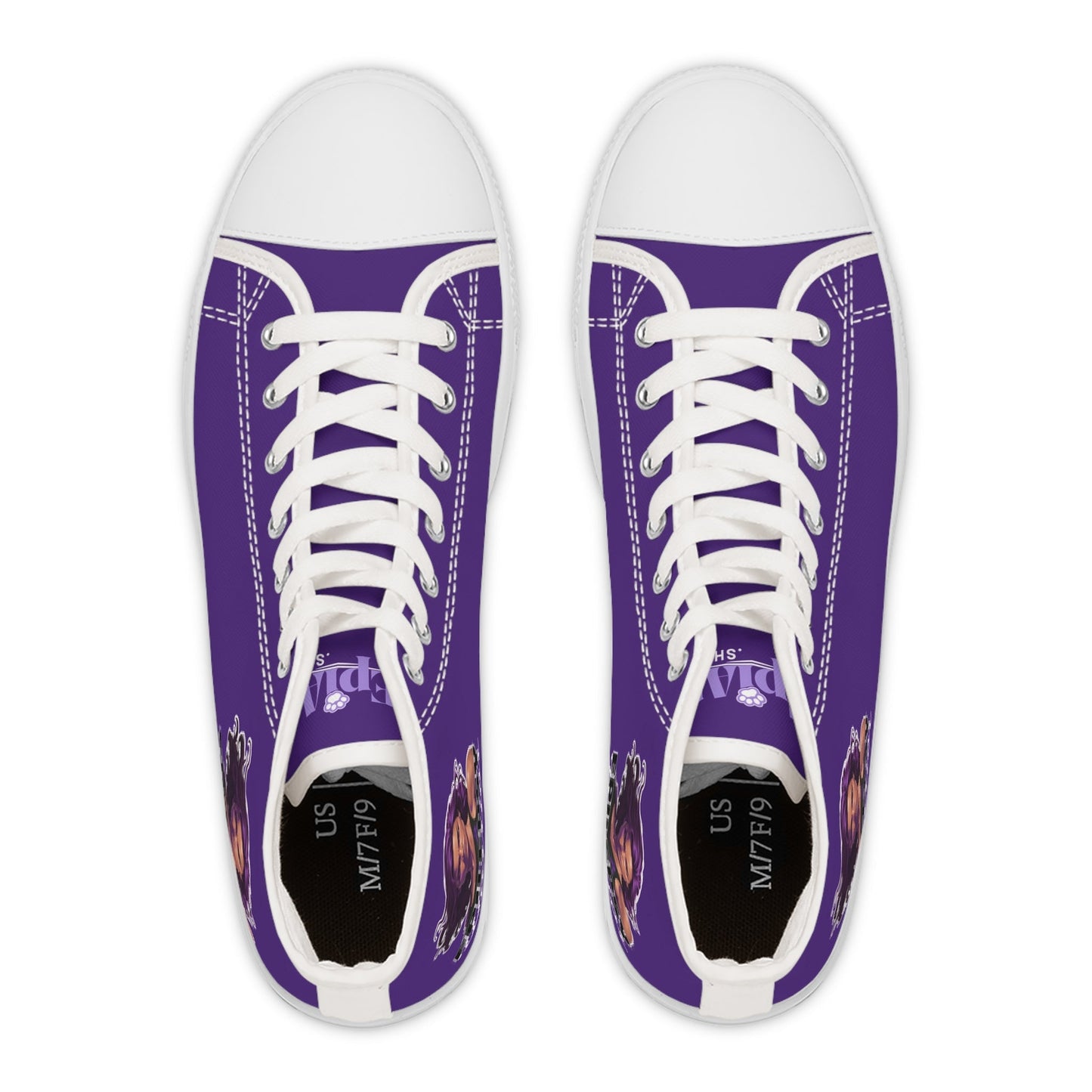 Chic Epilepsy Warrior Women's High Top Sneakers