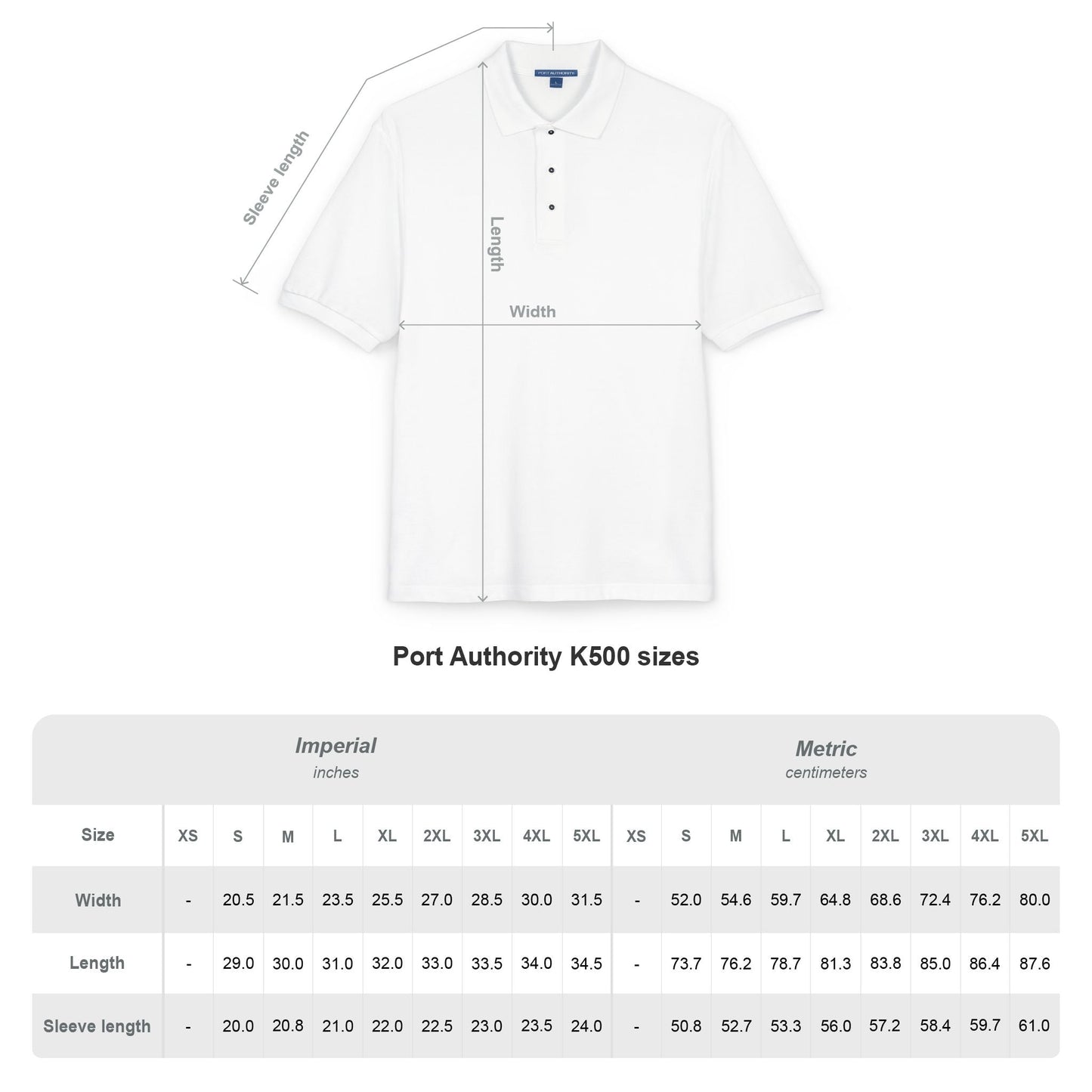 Classic Cat Clawed Embroidered Unisex Polo Shirt