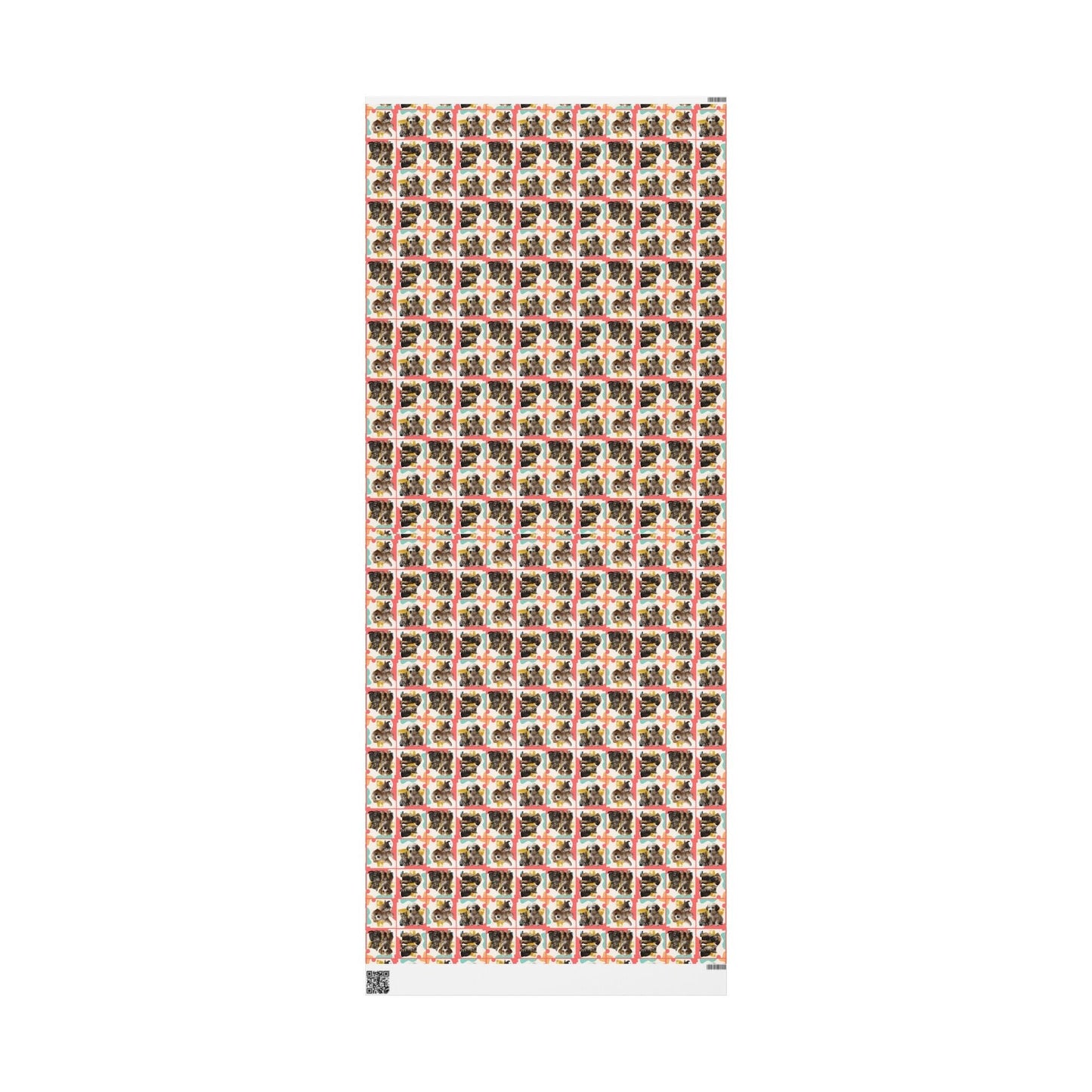 Colorful Puppy & Kitty Wrapping Papers