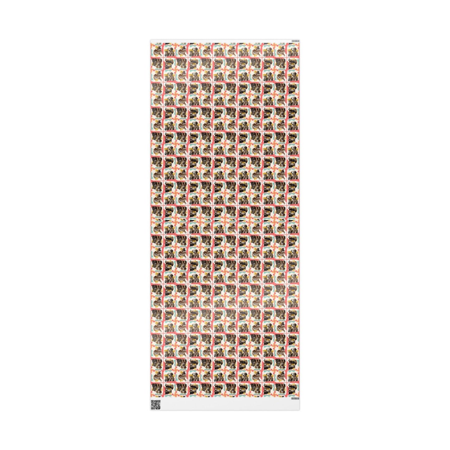 Colorful Puppy & Kitty Wrapping Papers