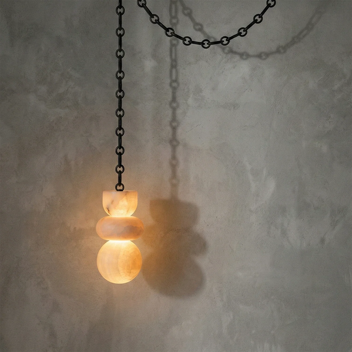 Lykka Alabaster Cluster Chandelier
