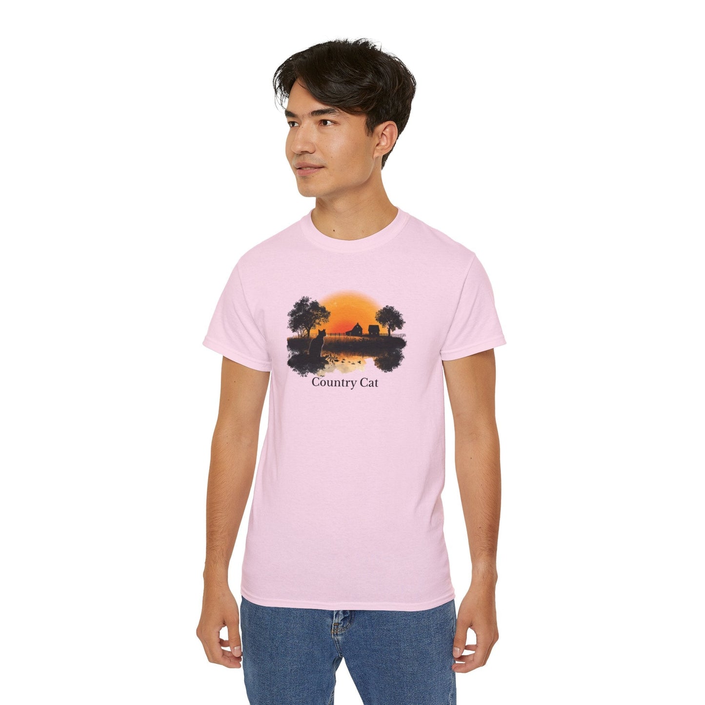 Country Cat Unisex Graphic Tee