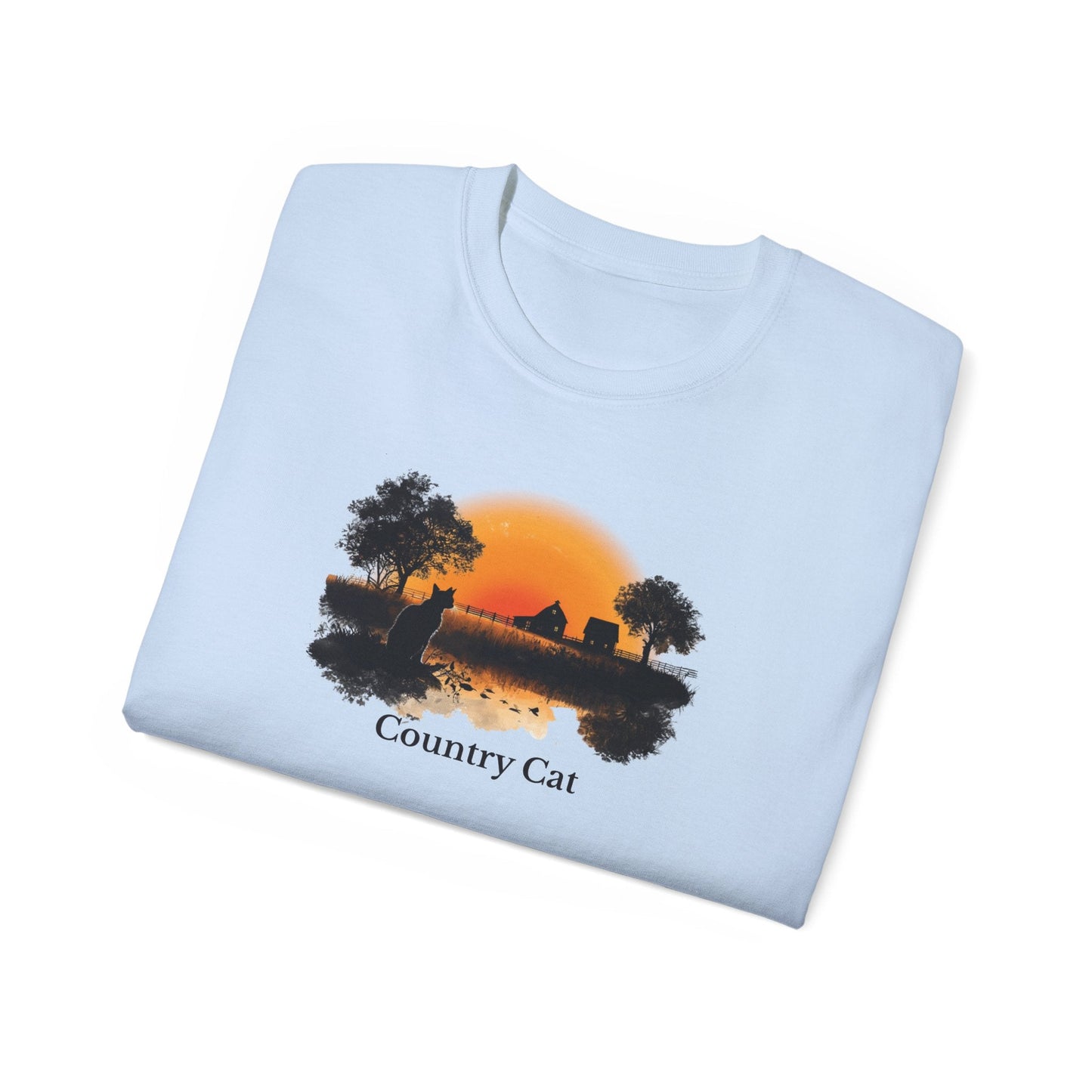 Country Cat Unisex Graphic Tee