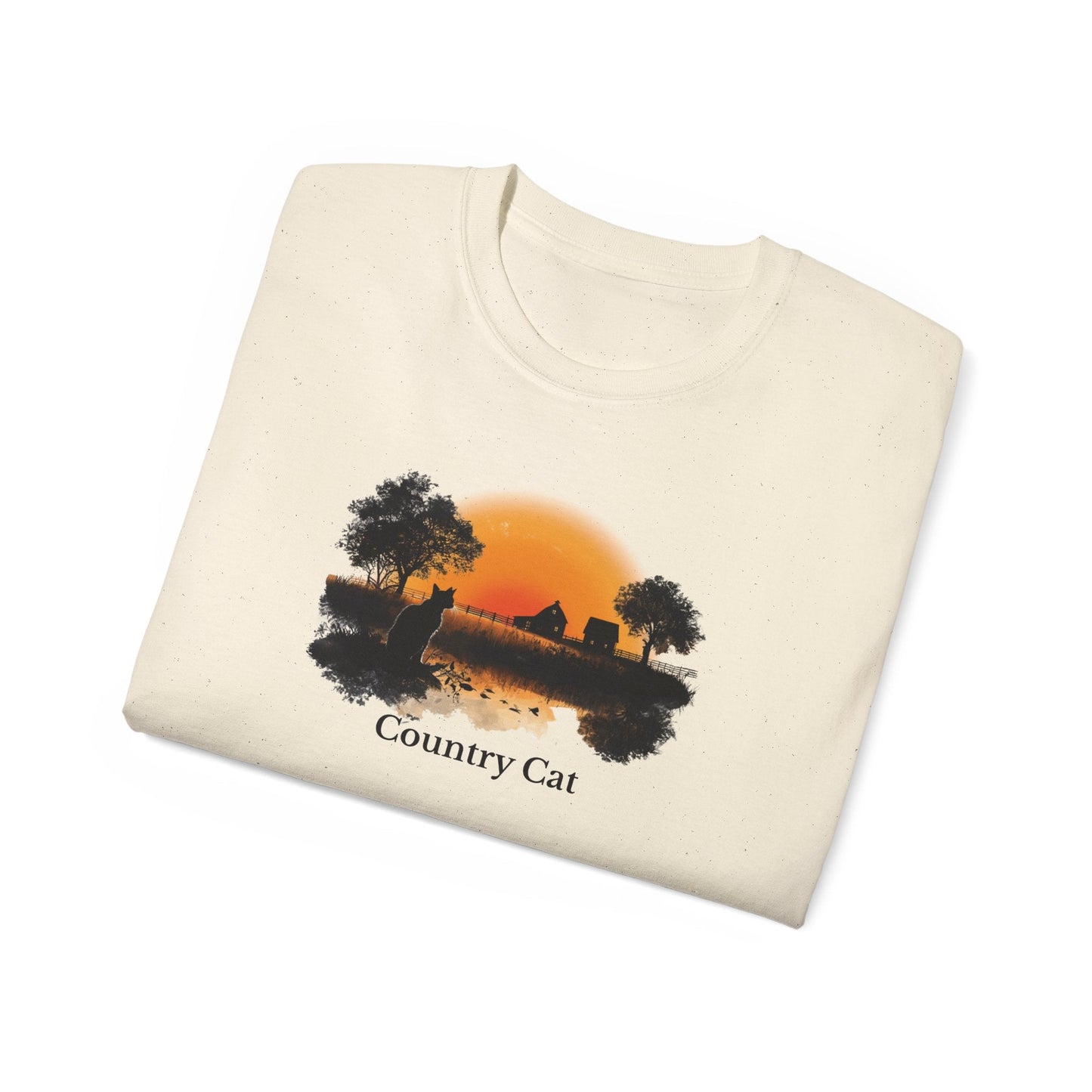 Country Cat Unisex Graphic Tee