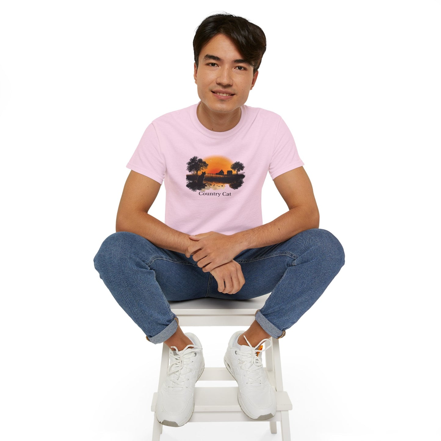 Country Cat Unisex Graphic Tee