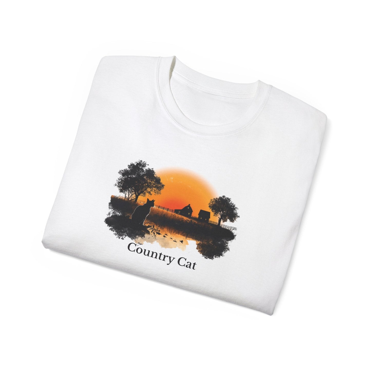Country Cat Unisex Graphic Tee
