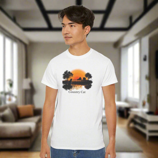 Country Cat Unisex Graphic Tee