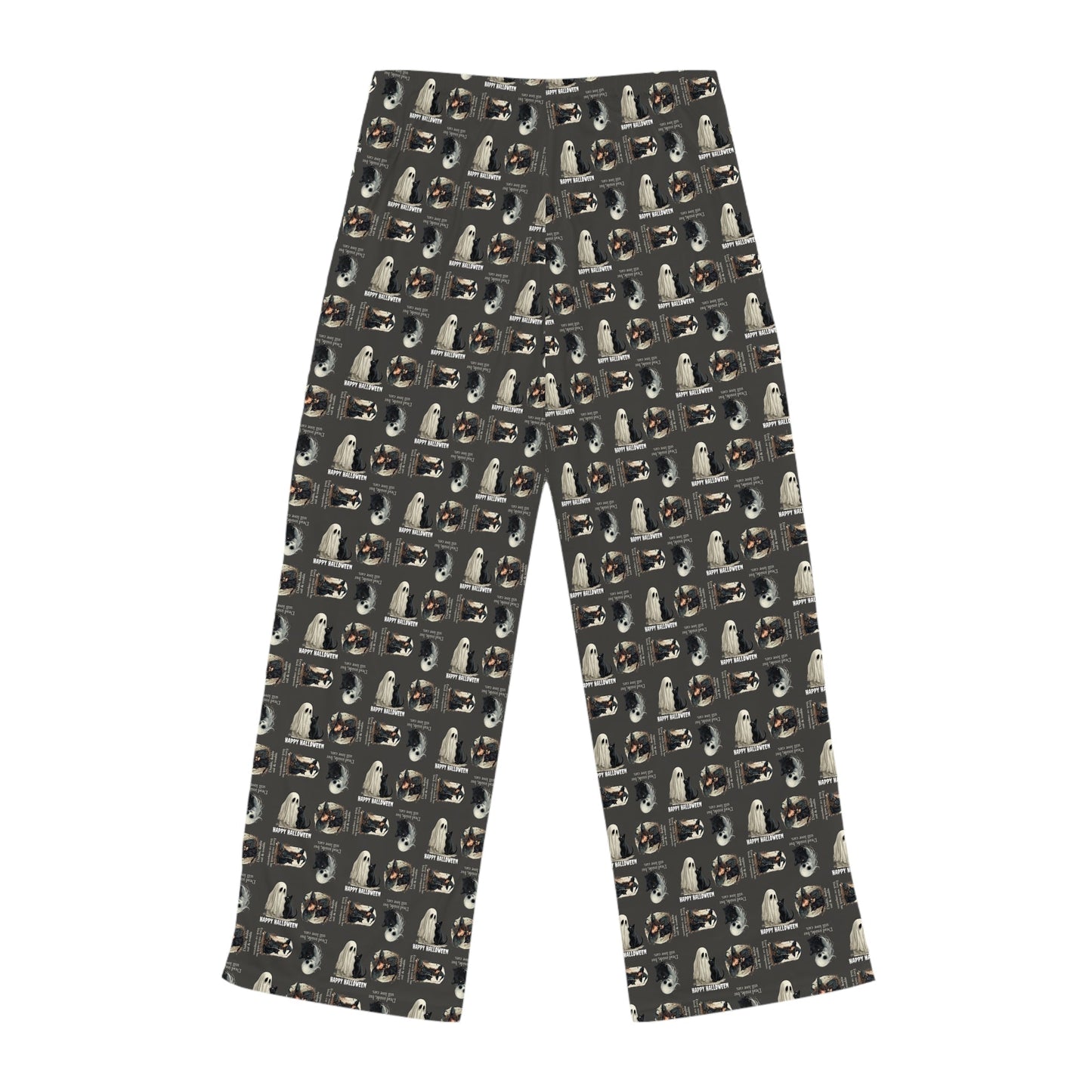 Cozy Halloween Cat Pajama Pants