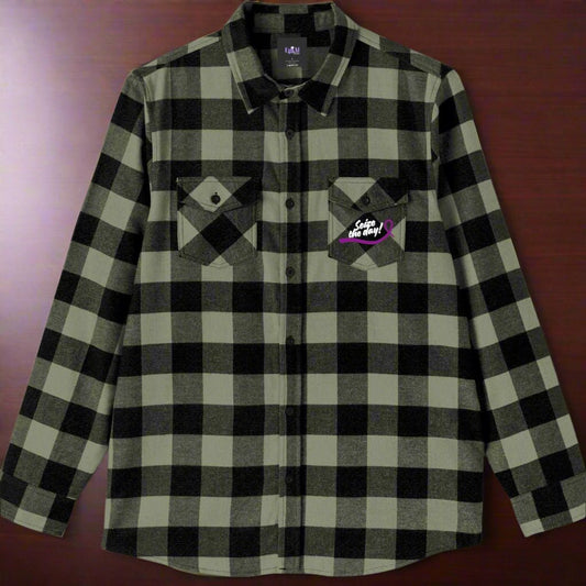 Cozy Seize the Day Unisex Flannel Shirt