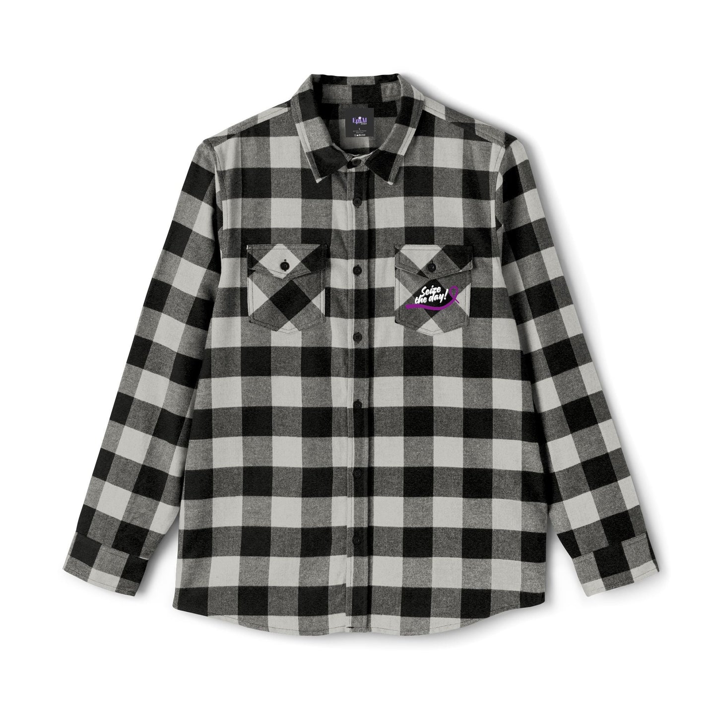 Cozy Seize the Day Unisex Flannel Shirt